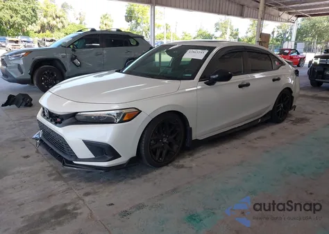 2022 Honda Civic Si Sedan из США, поврежденный, VIN 2HGFE1E5XNH473494